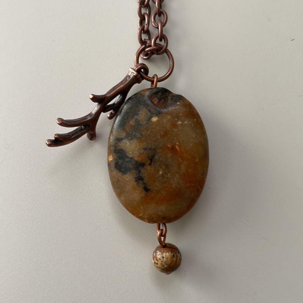 Antler necklace